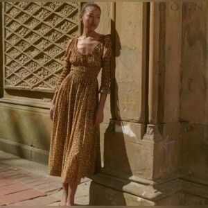 VGUC Doen Kaira Dress in Dusk Winter Meadow Size XS